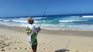 Pesca De praia , Praia Da Reserva Ilha 11 Muita Ação na Ponta Da linha Pt2 #surfcasting #TGChumbos