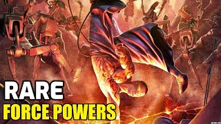 7 RAREST Force Abilities Used By The Jedi