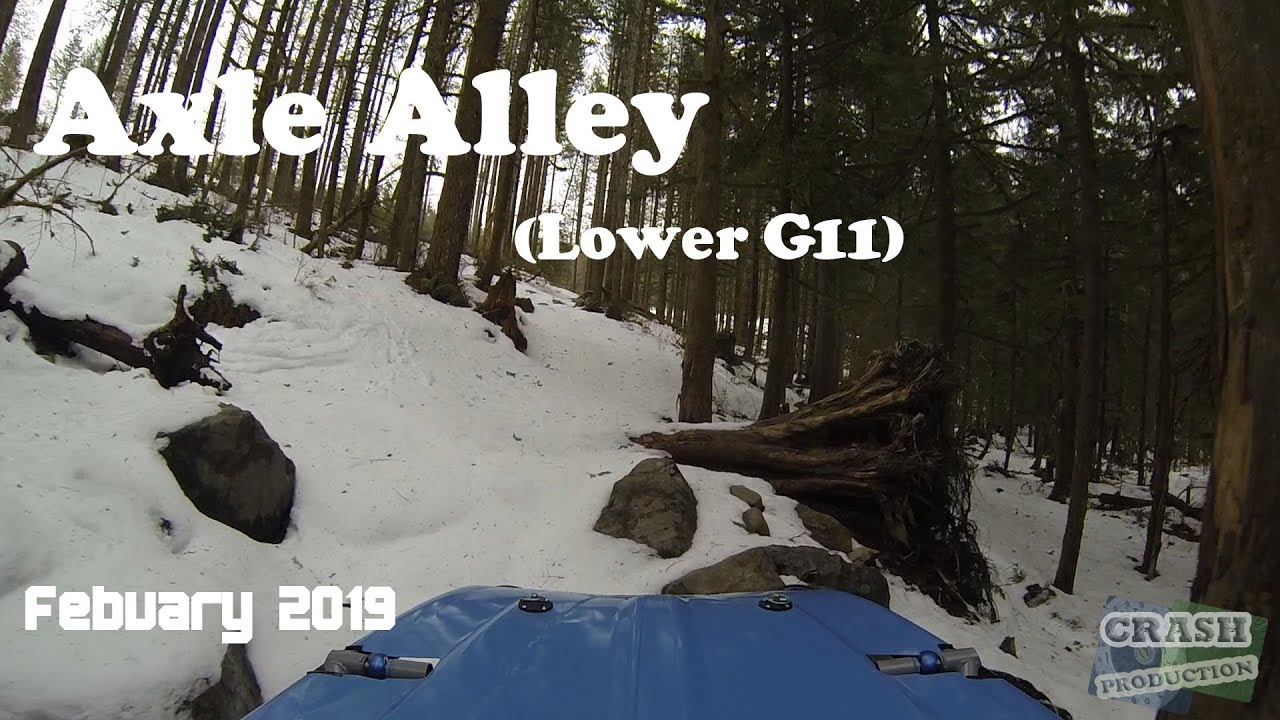 Axle Alley(Lower G11) In the Snow YouTube