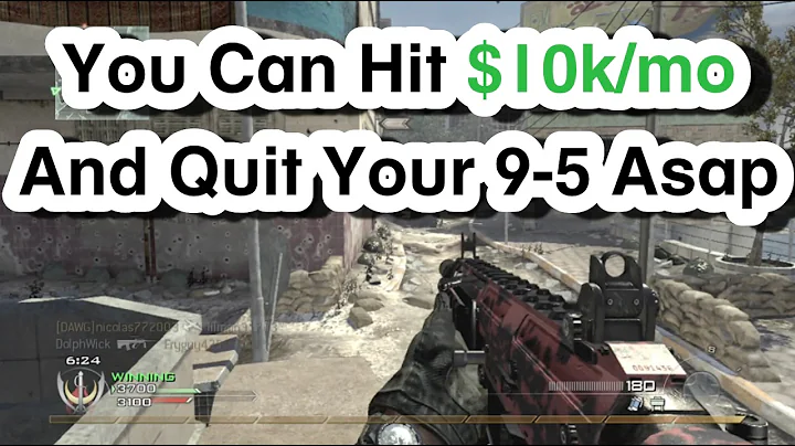 How To Make $10k/Month and Escape Your 9-5 Job Forever (Step by Step)