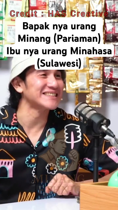Vino G Bastian, Ibu urang Minahasa (Sulawesi) Bapak urang Minang (Pariaman) ☺️