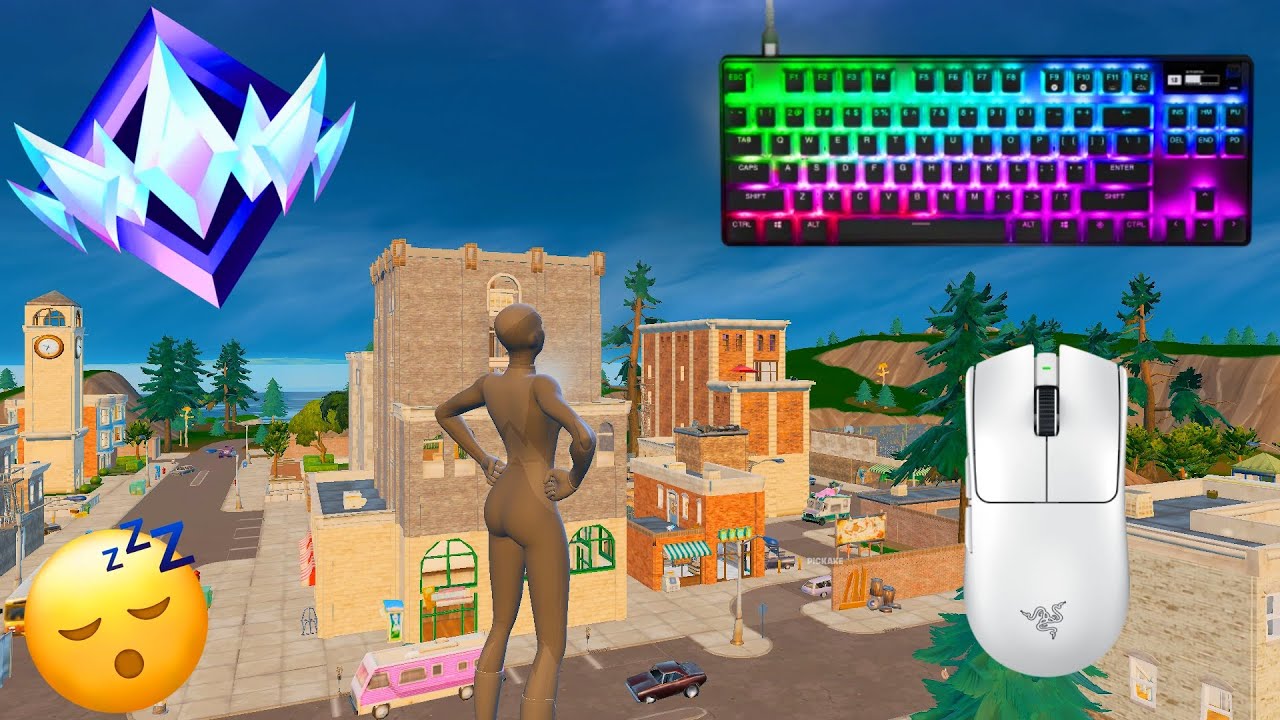 SteelSeries Apex Pro TKL ASMR 😴 Fortnite OG Ranked Reload 🏆 Satisfying Keyboard Fortnite 240 FPS 4K