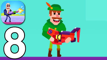 Hitmaster - Gravity Mode Gameplay Walkthrough Levels 1-10 Part 8 (iOS,android)