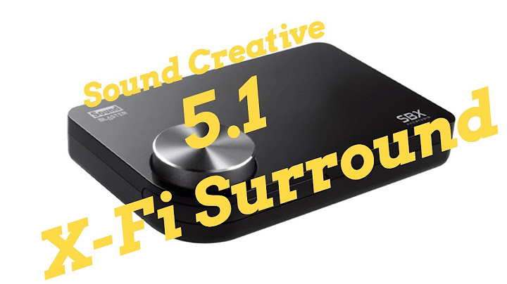 Đánh giá soundcard creative x fi 5.1 pro