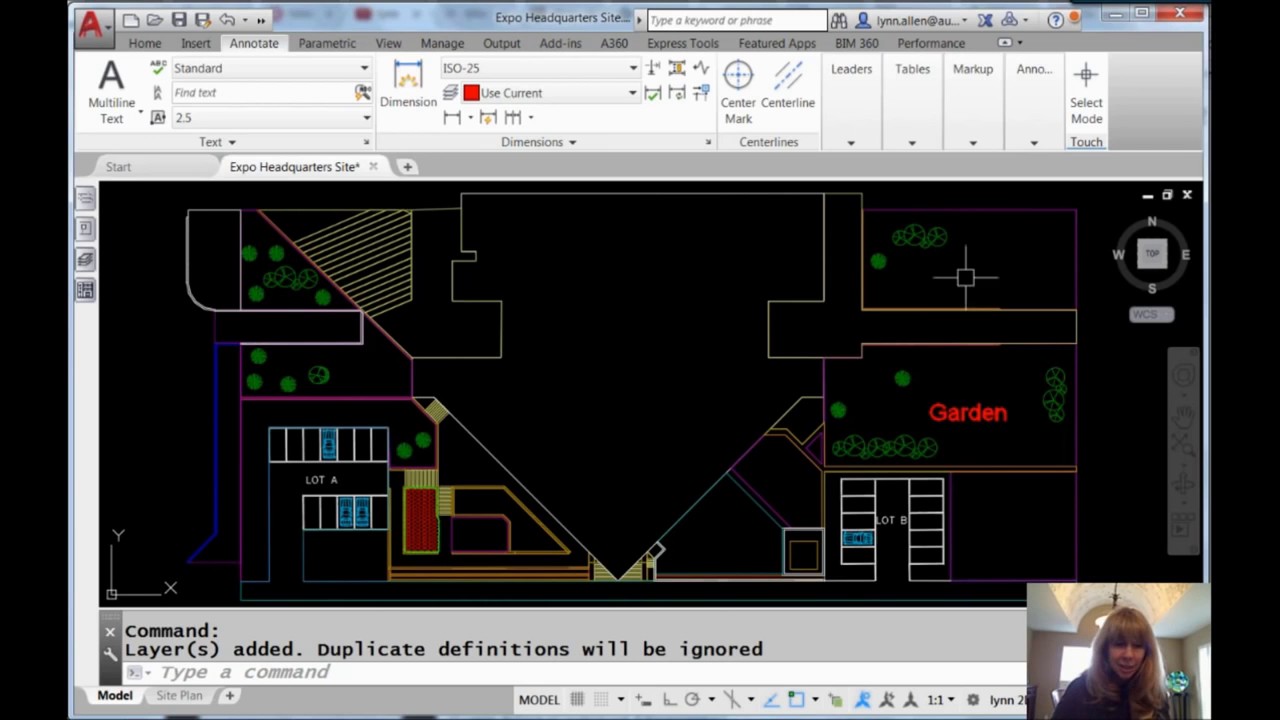 Como importar capas desde un dibujo en AutoCAD a otro. - YouTube