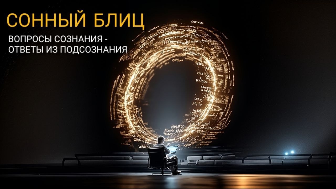СОННЫЙ БЛИЦ // Вопросы сознания - ответы из подсознания.