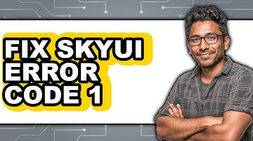 How To Fix SkyUI Error Code 1 - Step By Step