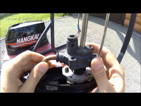 Лодочный мотор Hangkai 6.0 - Замена крыльчатки
