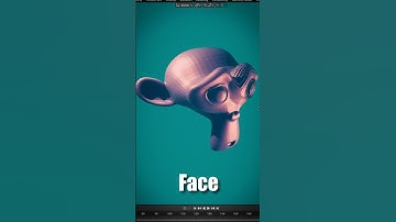 Face Pulse Effect using Geometry Nodes #blender3d #blender #blendertutorial #geometrynodes