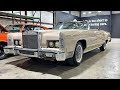 1978 lincoln town coupe convertible 7500