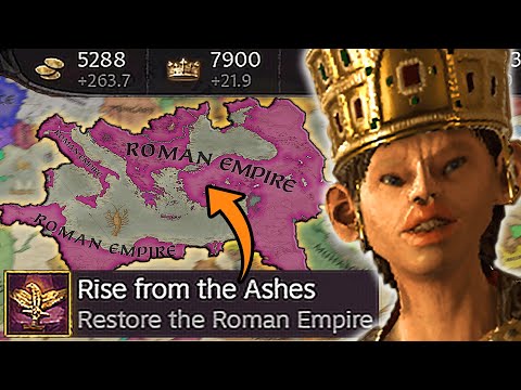 Restoring Roman Empire In CK3 2000 Years of PDX Mega Campaign!