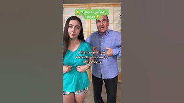 Thumbnail of Do this to get rid of nausea.🥴