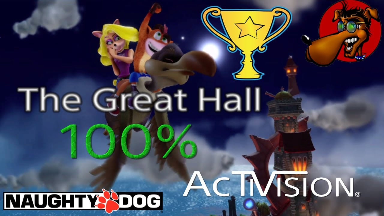 Crash Bandicoot N. Sane Trilogy / Bandicoot the great hall YouTube