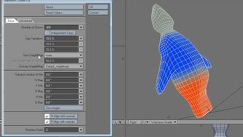 LightWave plugin - Random Cloner (32) (Ø)