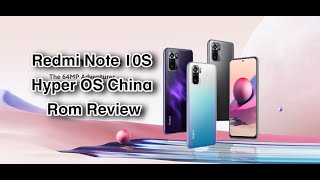 Redmi Note 10S Hyper OS China Rom Review/Installation/HyperOS  All Features #hyperos#redminote10s.