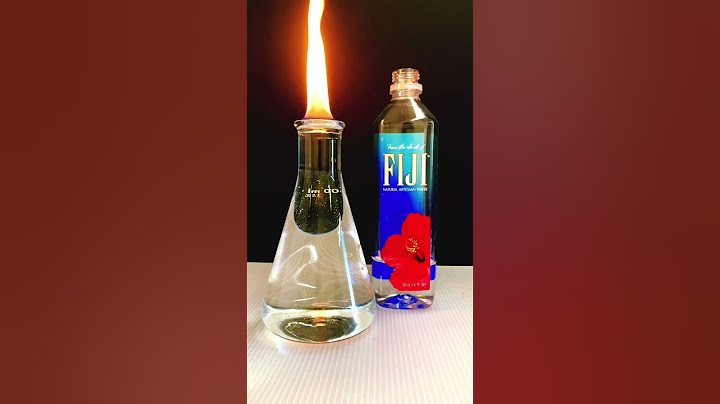 How to Burn Water 🔥💦🧪 #shorts #chemistry #chemicalreaction #magic