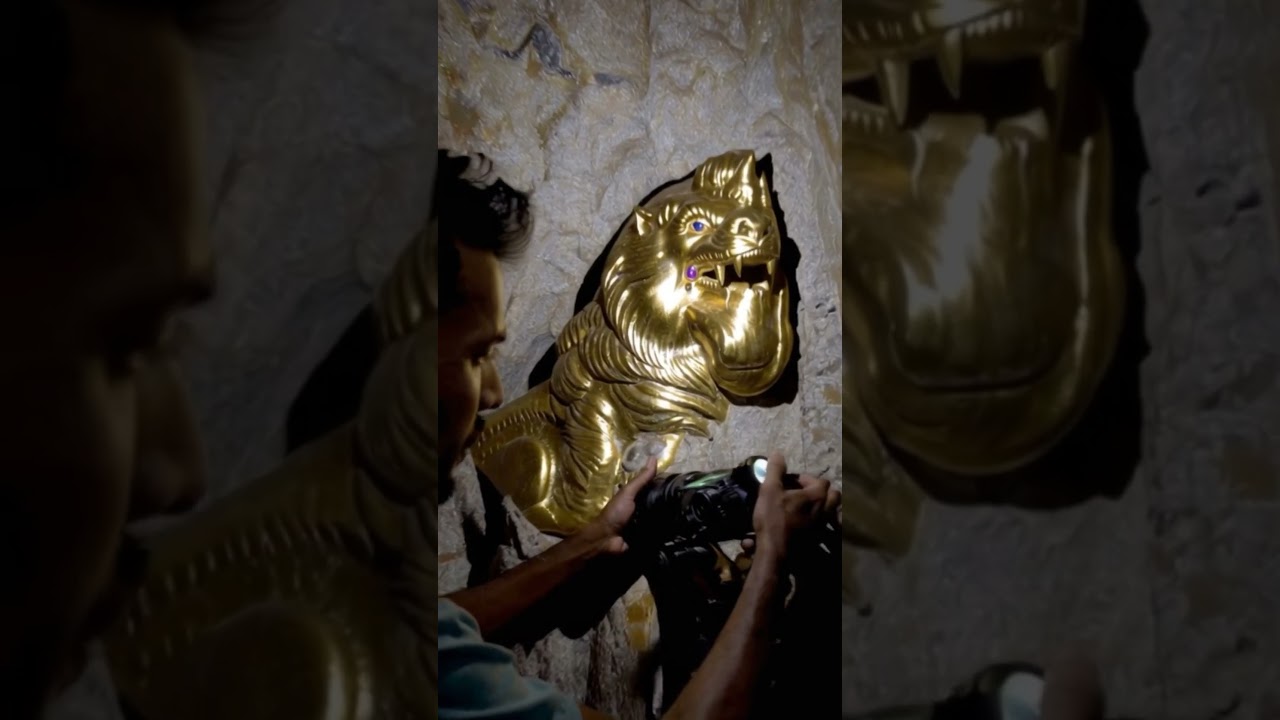 Man Finds Golden Dragon Statue Hidden in Jungle Cave… What Is This Doing Here?! 🐉💰