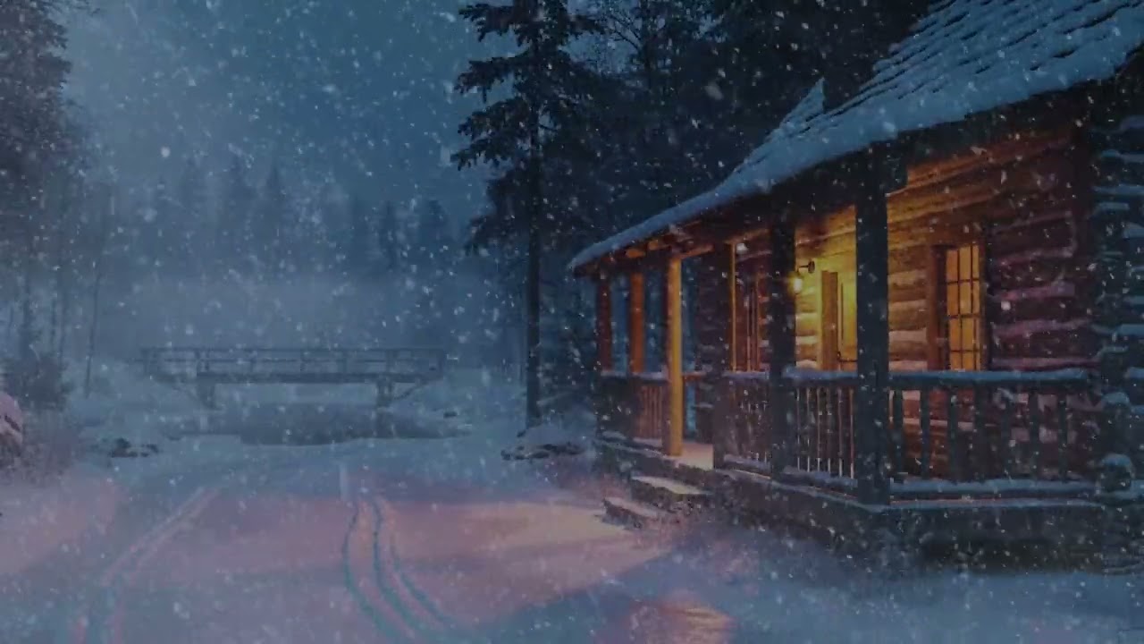 Ultimate Snow Relaxation 🌨️ Deep Sleep Winter Sounds – Snowvae