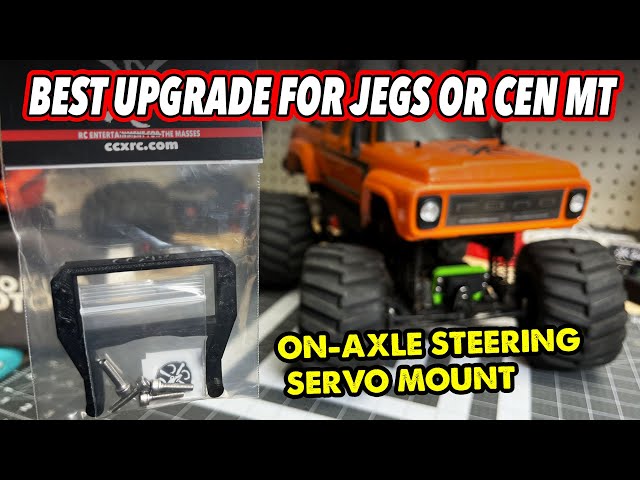 Best Upgrade For Your NEW JEGS or CEN RC Monster Truck: On-Axle