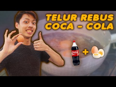 TELUR REBUS PAKAI COCA - COLA !!!!!