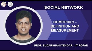 Homophily - Definition and measurement