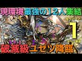 破滅級ユゼツ降臨を全ウェーブ1ターン攻略してみた【コトダマン】