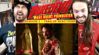 Marvel’s DAREDEVIL: SEASON 3 | Meet Agent Poindexter - TRAILER REACTION!!!