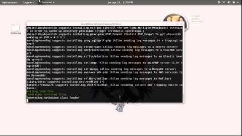 Instalar laravel en Linux y Xampp