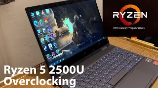 Overclocking Ryzen Mobile APU's(2500U,2700U,3500U,3700U)