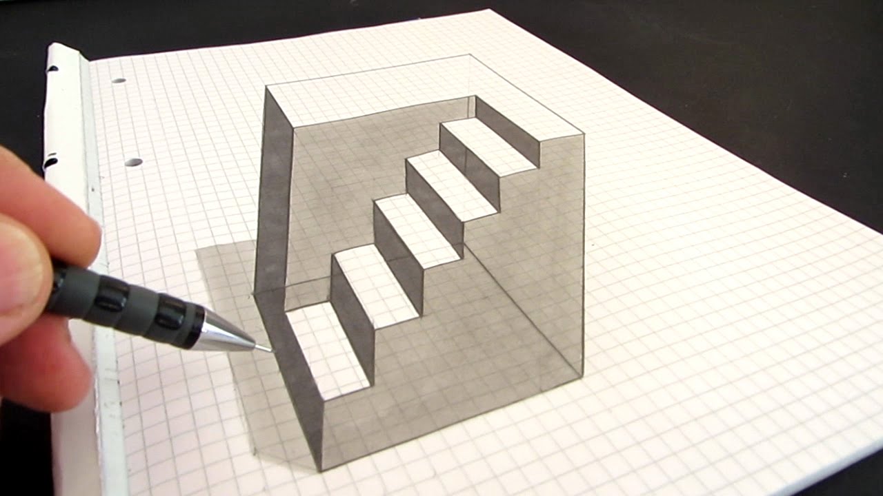 How To Make 3d Cube With Chart Paper