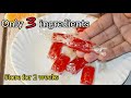 3 ingredients toffee recipe | Orange candy recipe | easy candy recipe