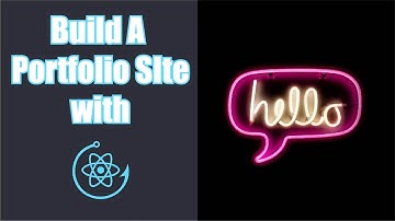 Build A Portfolio Website Using Reactjs