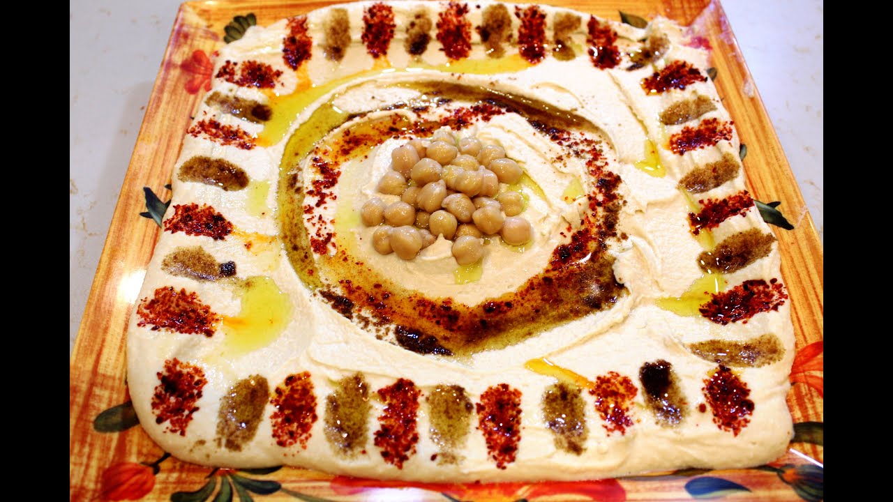 Hummus/ حمص بطحينة/ حمص بالطحينة