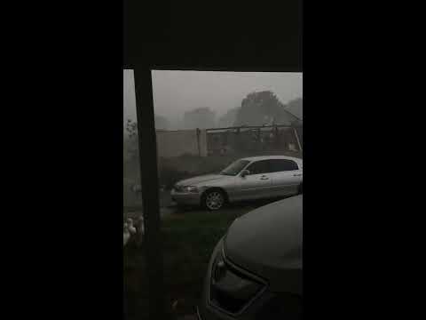 Tornado Rips Apart House While Couple Scream For Each Other