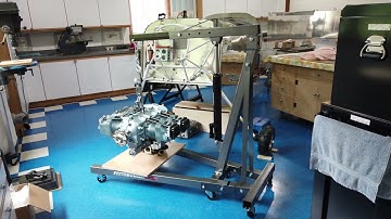 Vans RV 7 HINT Video Engine Install Begins!