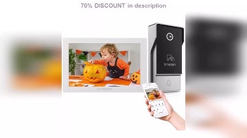 A must-have product! TMEZON 7 Inch 1080P Video Door Phone Intercom System with 1080P Wired Door Ca
