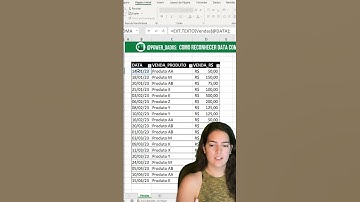 Como Reconhecer Data como Data no Excel - Parte 2