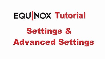 Minelab Equinox Settings and Advanced Settings Menu Tutorial