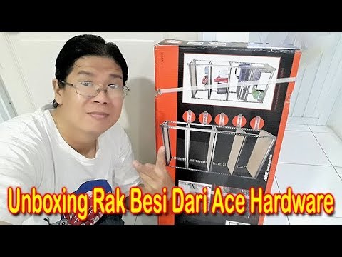 Unboxing Rak  Besi Dari Ace  Hardware  YouTube