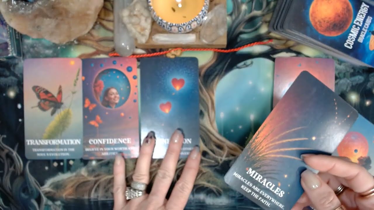 Cosmic Energy Oracle Spread for guidance