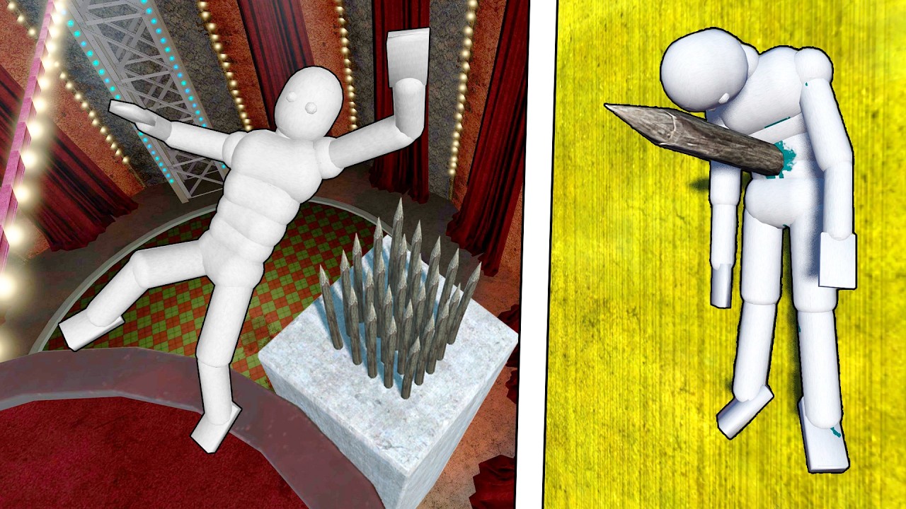 Euphoria Ragdoll Physics: Most Satisfying NPC Falls! Episode 31