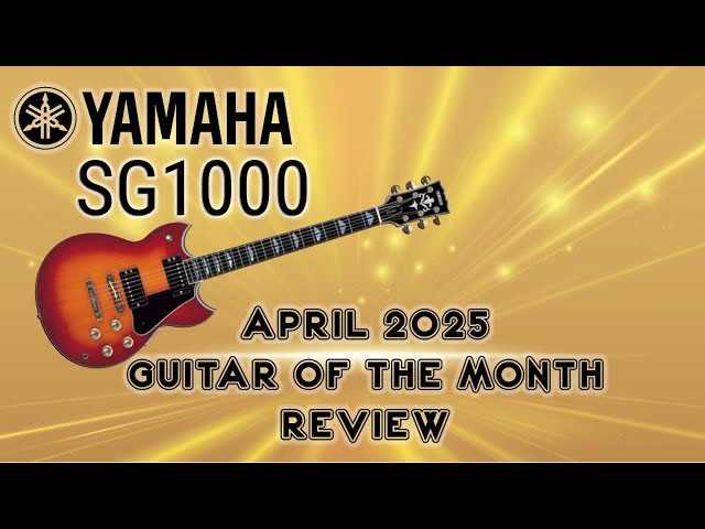 Yamaha SG1000 Guitar of the month April 2025 Review and Demo - YouTube