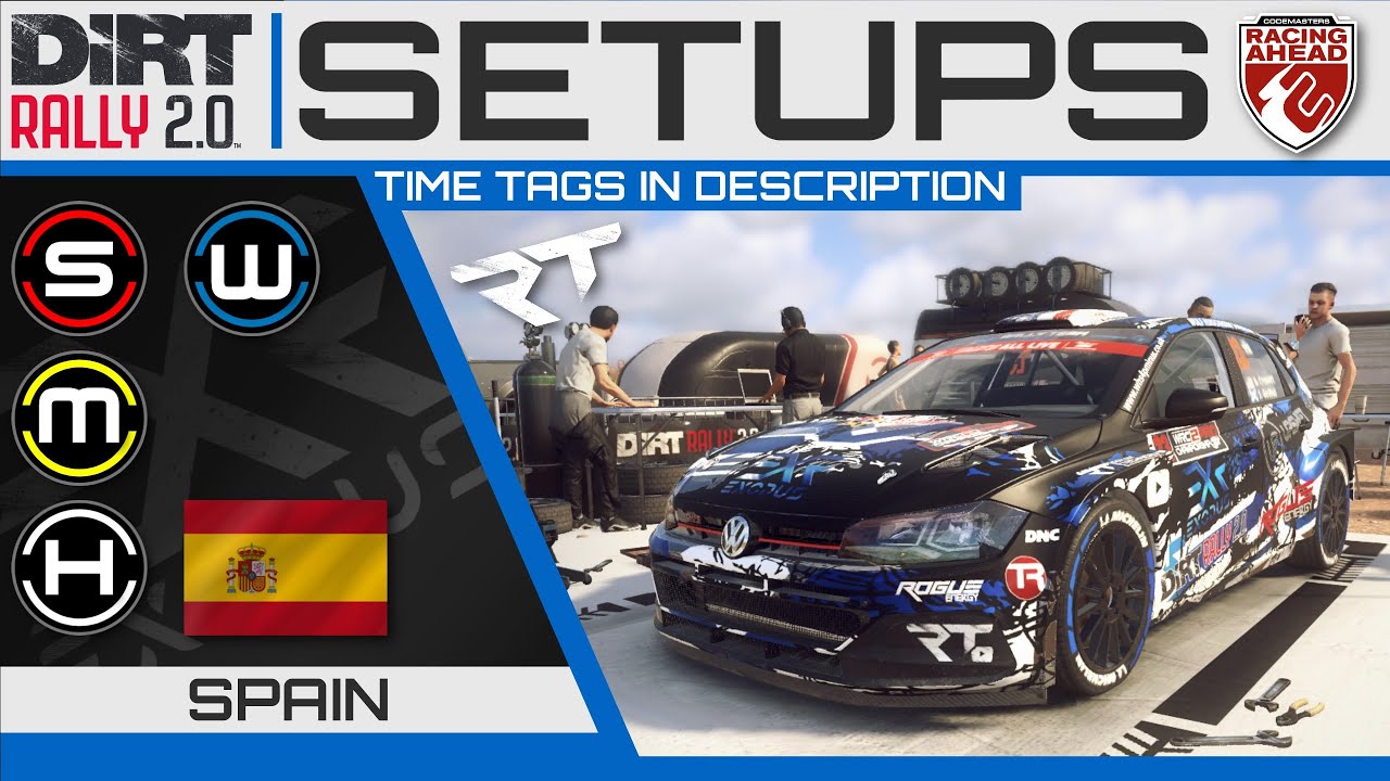 VW Polo GTI R5 2018 | Spain SETUPS | DiRT Rally 2.0 - YouTube