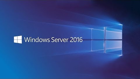 initial configuration of Windows Server 2016 with command-line