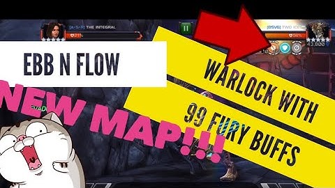 NEW MAP Alliance War - Ebb and Flow Intercept | Marvel Contest of Champions