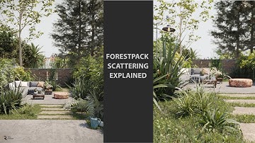 Forest Pack Scattering - 3DSMAX CGI