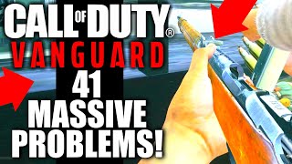 41 MASSIVE PROBLEMS with Call of Duty Vanguard... (Sledgehammer Games, What Happened!?)