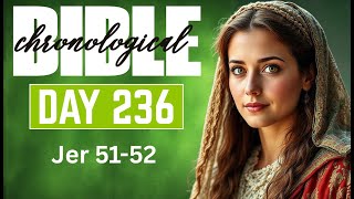Day 236 Jeremiah 51-52 | One Year Chronological Audio Bible | Soothing Music &amp; Voice | Mary Avatar