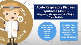 Acute Respiratory Distress Syndrome (ARDS) -  Diagnosis, Management, And Major Trials To Date