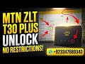 How to Unlock ZLT MTN T30 PLUS - 100% Successful Method